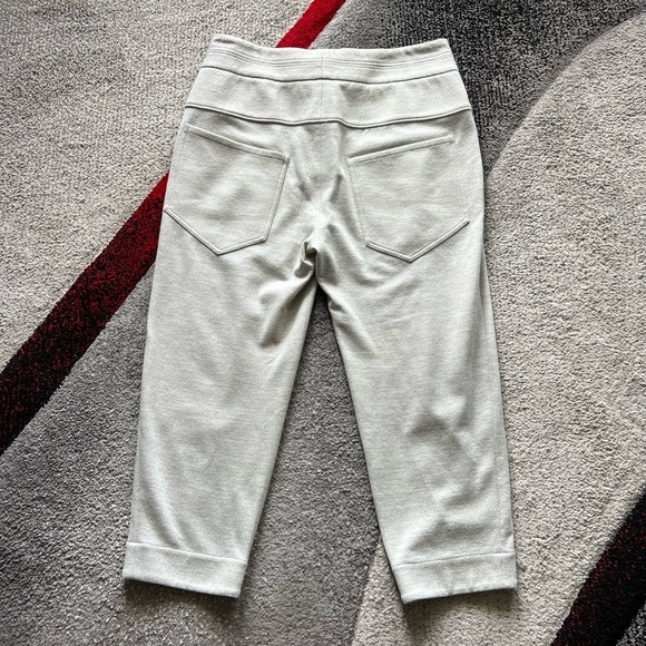 Helmut Lang Felsic Slouchy Cropped Sonar Wool 2 Pant - Picture 5 of 5